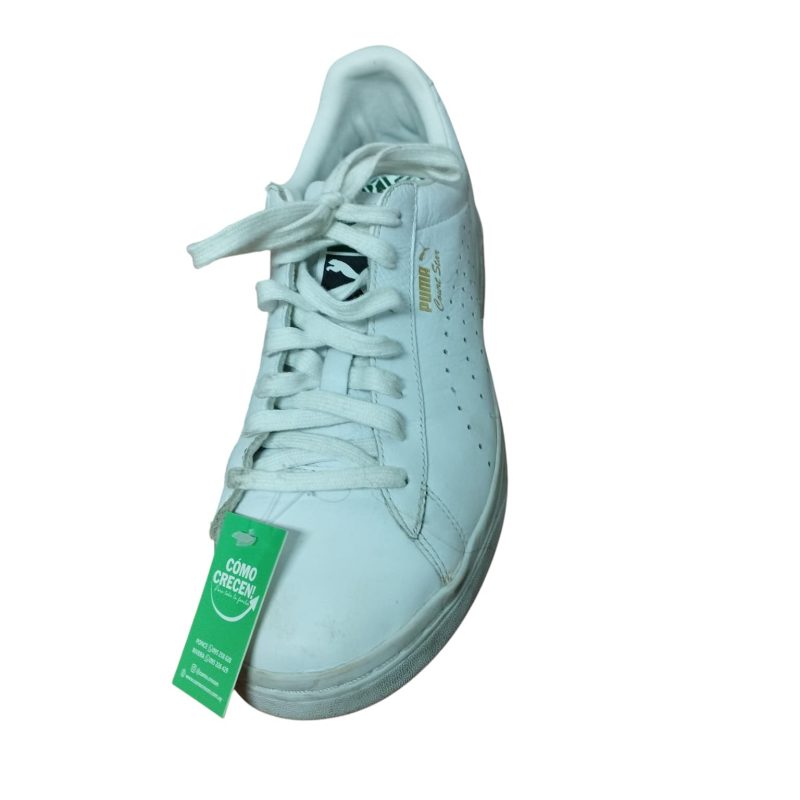 CHAMPIONES CUERO BCOS PUMA T 42.5 MCHS GOMA MARCADA - Imagen 2