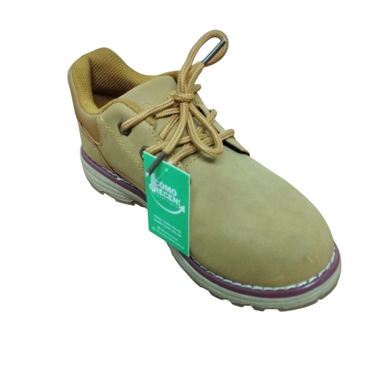 ZAPATO NOBUK ACORDONADO MOSTAZA GUGA T 32 RASP - Imagen 2