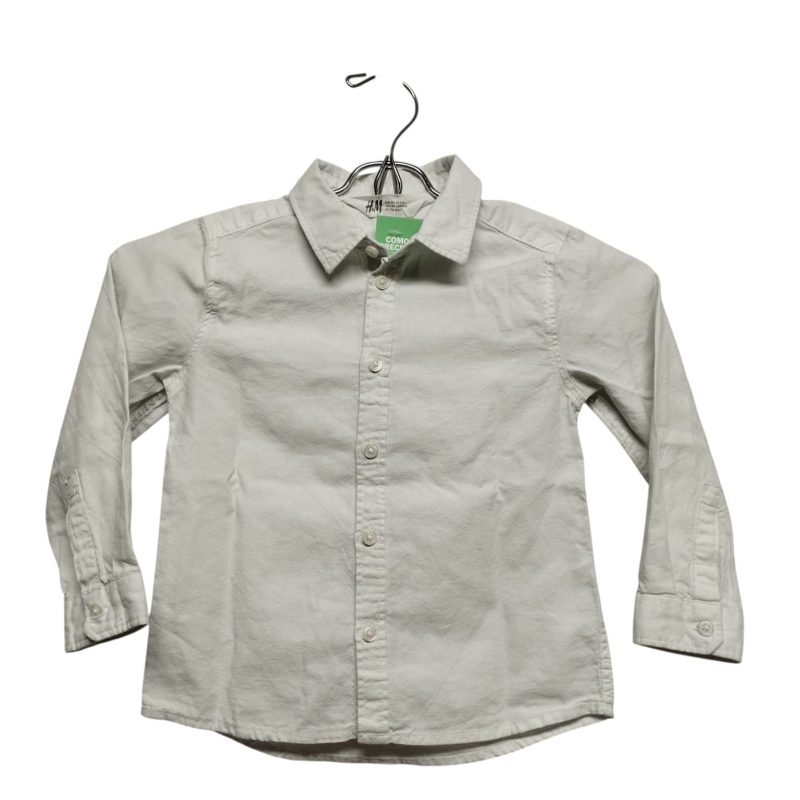 CAMISA BLANCA LISA H&M T3/4
