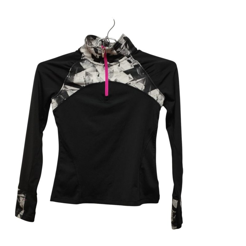 BUZO DEPORTIVO 1/2 CIERRE NEGRO GRIS FUCSIA CHAMPION T S-6
