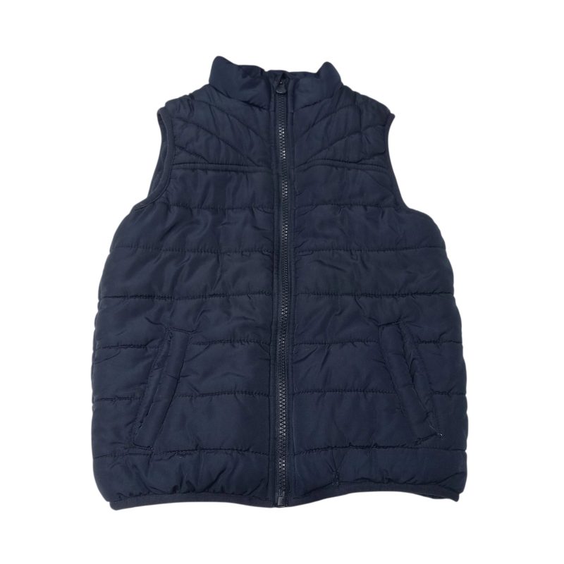 CHALECO AZUL FORRADO POLAR GRUESO FUZARKA T5/6