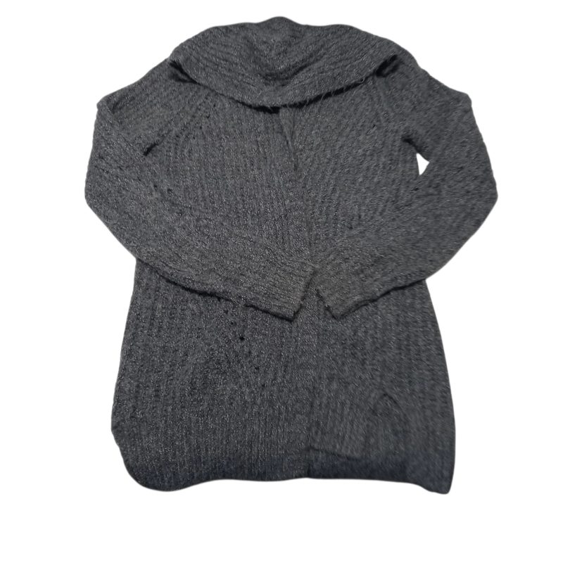 SACO LANA GRIS CON CAPUCHA ABERCROMBIE T13/14