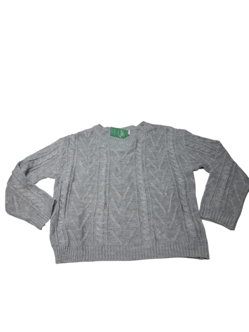 BUZO TEJIDO GRIS SHEIN DICE 11/12 T8 AP