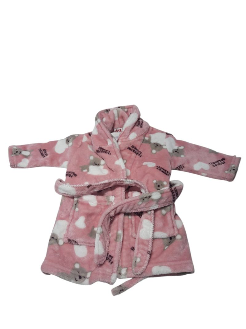 BATA PELUDITA ROSA OSOS L&Q T1
