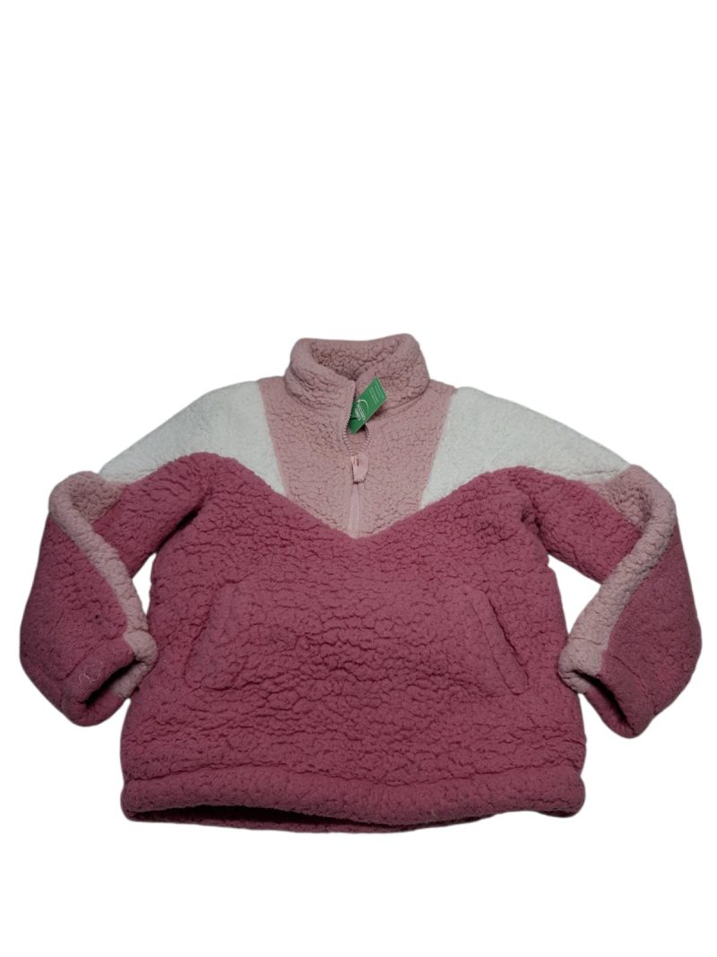 BUZO CORDERITO ROSA BLANCO FUZARKA T7/8