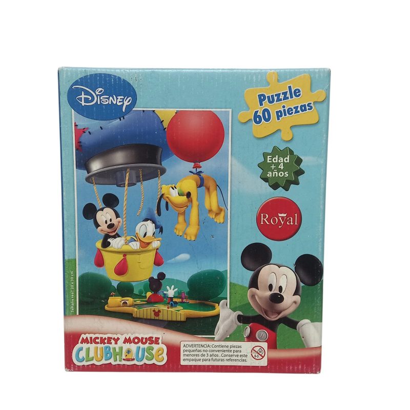 PUZZLE MICKEY MOUSE CLUBHOUSE 60 PZ ROYAL