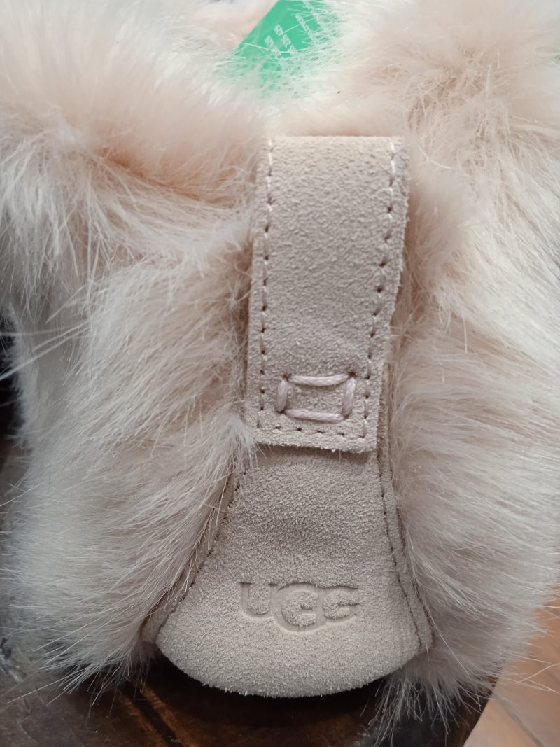 PANTUFLAS BOTITAS PELUDAS ROSADAS UGG T 37 - Imagen 2