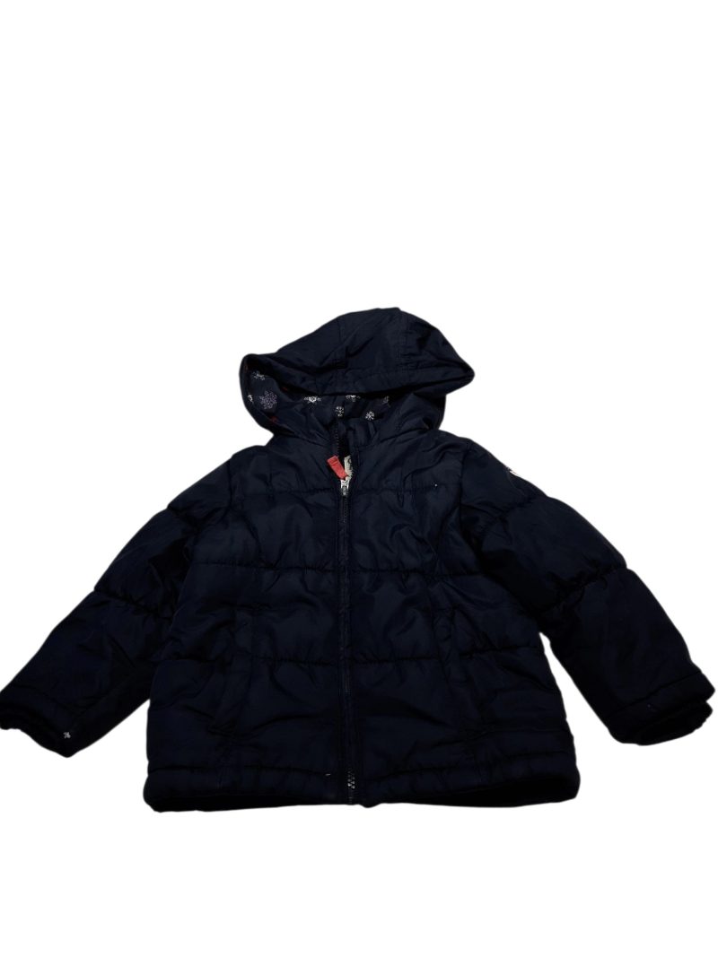 CAMPERA INFLADITA AZUL INT POLAR CAPUCHA OSHKOSH T4 DET PUÑOS