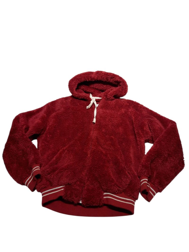 CAMPERA PELUDITA BORDO CAPUCHA MKL T12