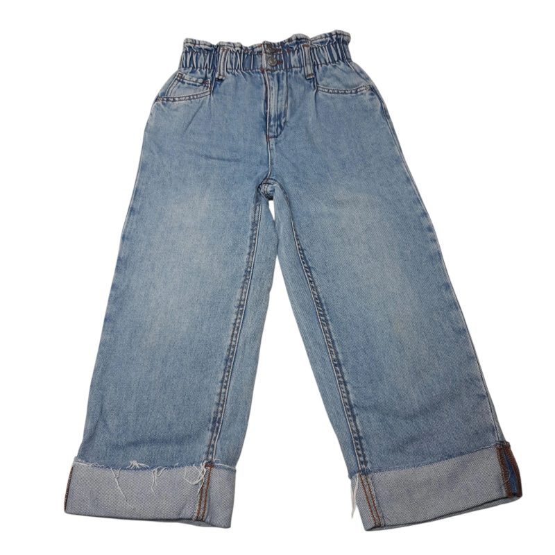 JEAN ANCHO CLARO ZARA T6
