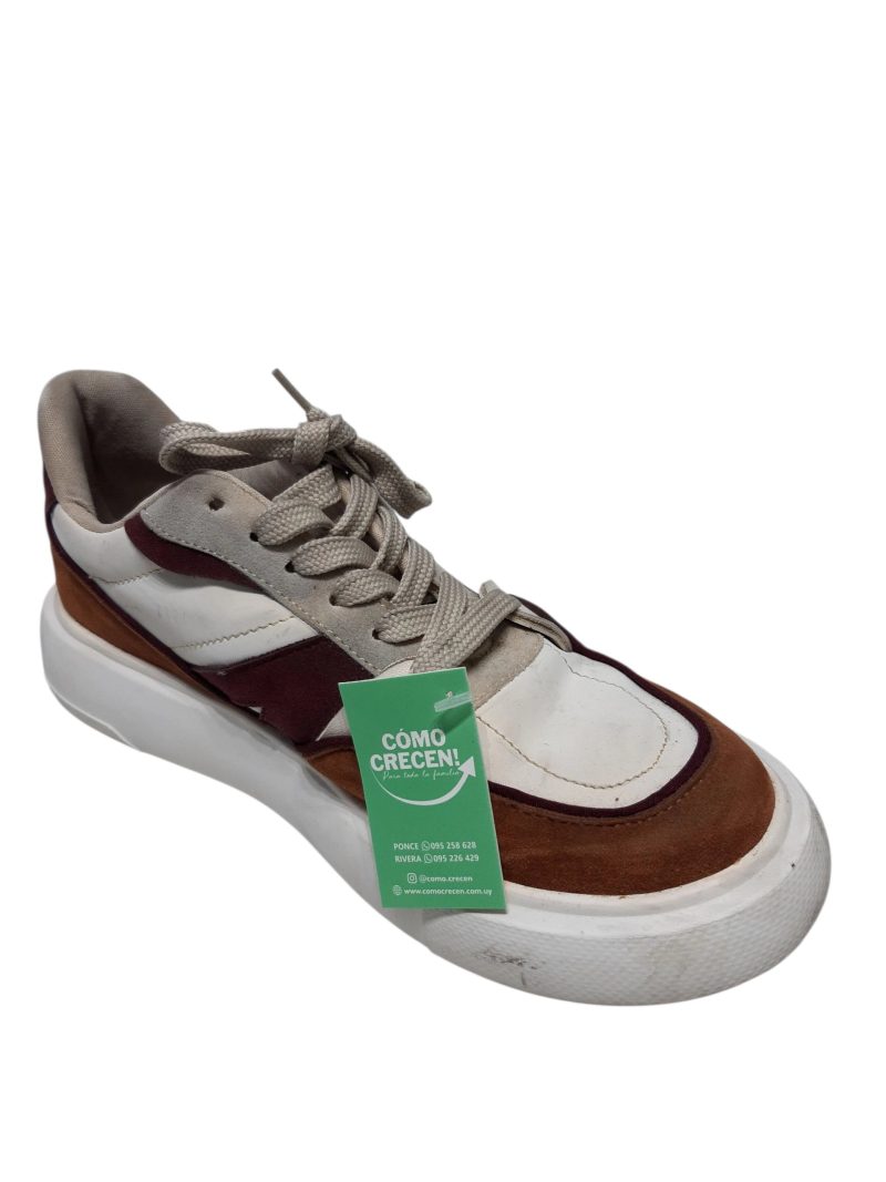 CHAMPIONES BCO MARRON BORDO BEIGE MANCHITAS PIETTRA T38