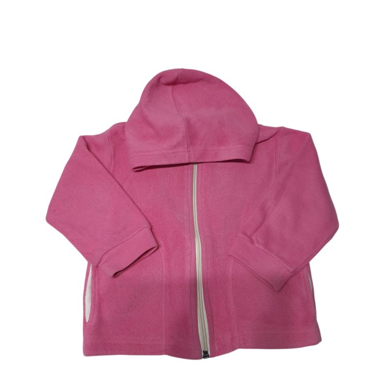 CAMPERA POLAR ROSADA CAPUCHA T1AP FR