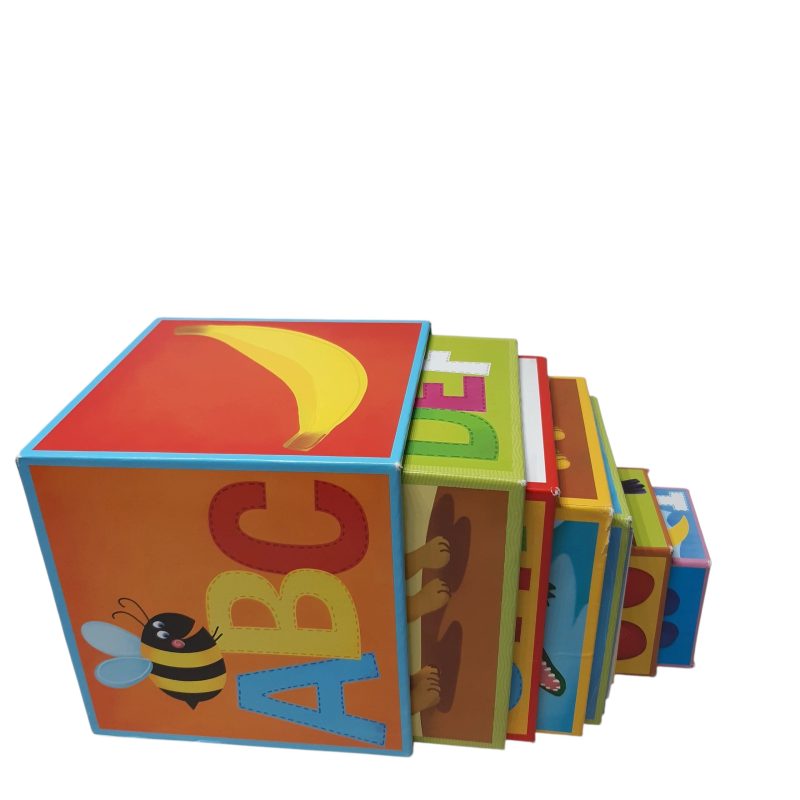 CUBO SASSY MI PRIMER ABECEDARIO -UNO CON DET CARTON- - Imagen 2