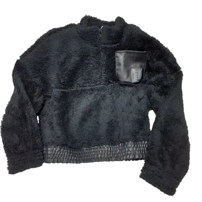 BUZO PELUDITO NEGRO FAKINI T6 NUEVO
