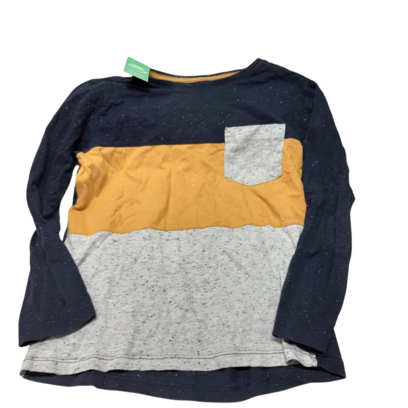 REMERA AZUL AMARILLA BOLSILLO FUZARKA T5/6