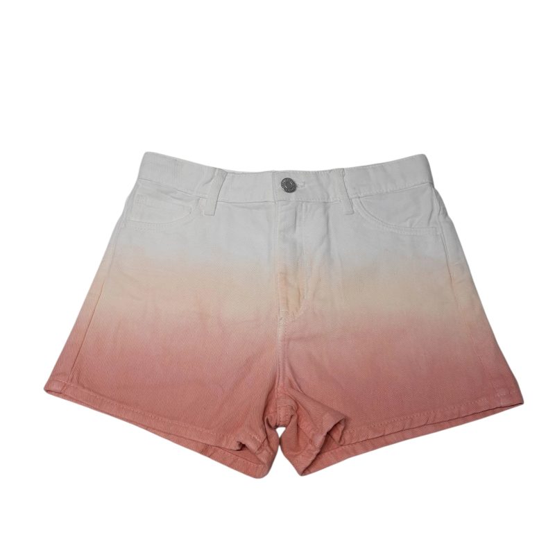 SHORT DE JEAN DEGRADE BCO ROSA H&M T9/10 NUEVA