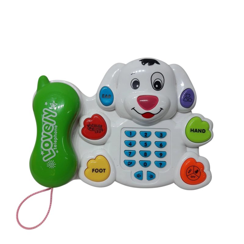 TELEFONO PERRITO SONIDOS LOVELY