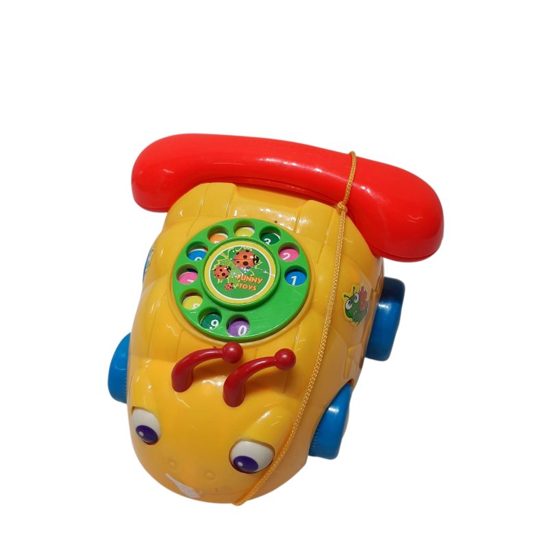 TELEFONO AMARILLO OJITOS SE MUEVEN DET STICKER