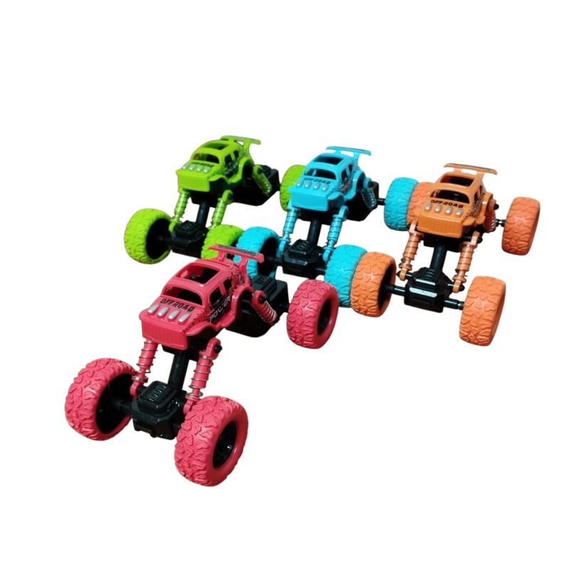 AUTO DIFERENTES COLORES A FRICCION RUEDAS ALTAS