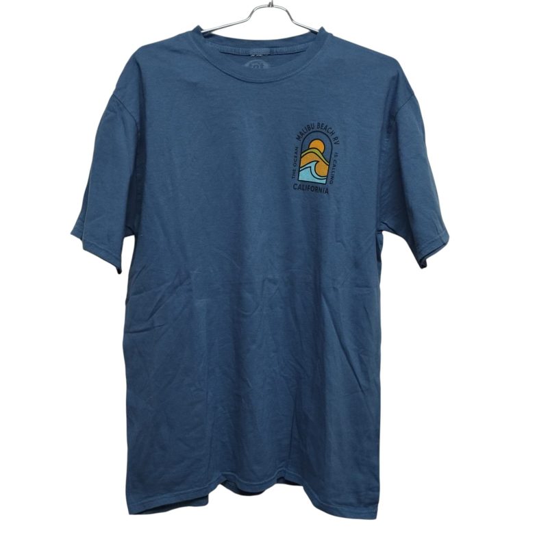 REMERA ALG AZUL OLAS SOL MALIBU BEACH TGT T M