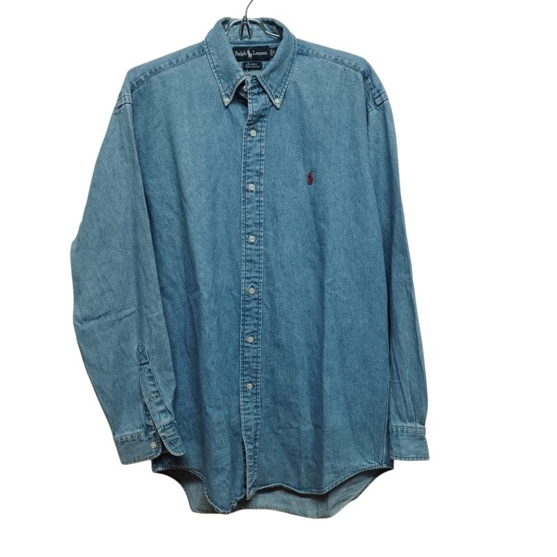 CAMISA JEAN POLO EN ROJO RALPH LAUREN T S