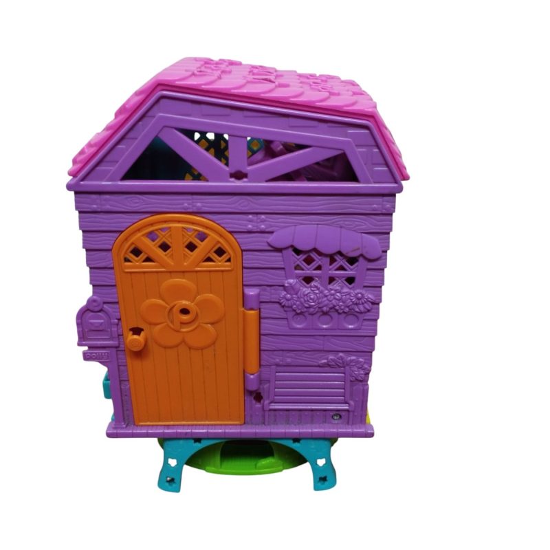 CASITA POLLY POCKET 5 MUÑECAS + ACCESORIOS