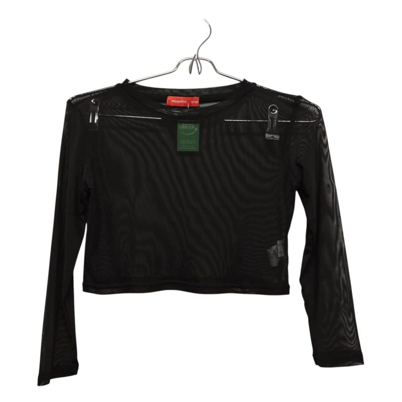 REMERA TOP TUL NEGRA PAPPOLINO T 10/12