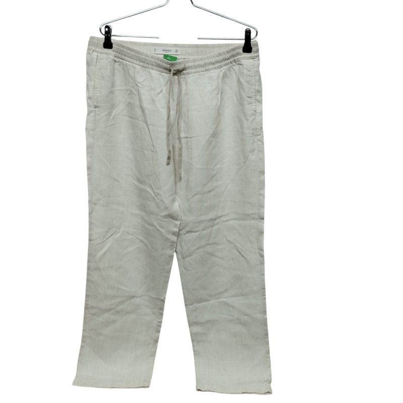 PANTALON LINO CREMITA CINTURA ELASTIZADA MNG T L