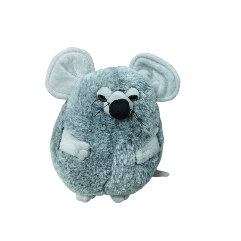 PELUCHE  RATON GRIS