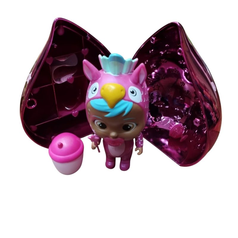 MUÑECA CRY BABY EN CAPSULA  CON ACCESORIOS