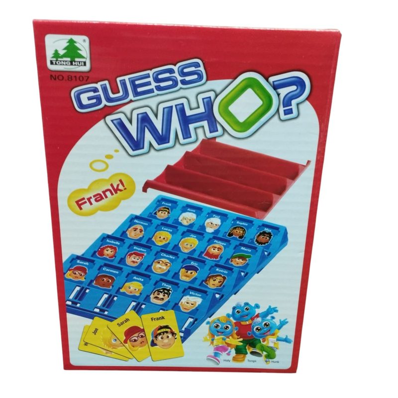 JUEGO DE MESA WHO? ESTILO CARA CARA
