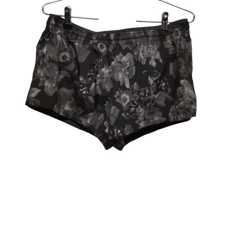 SHORT DEPORTIVO GRIS NEGRO FLORES NIKE T M