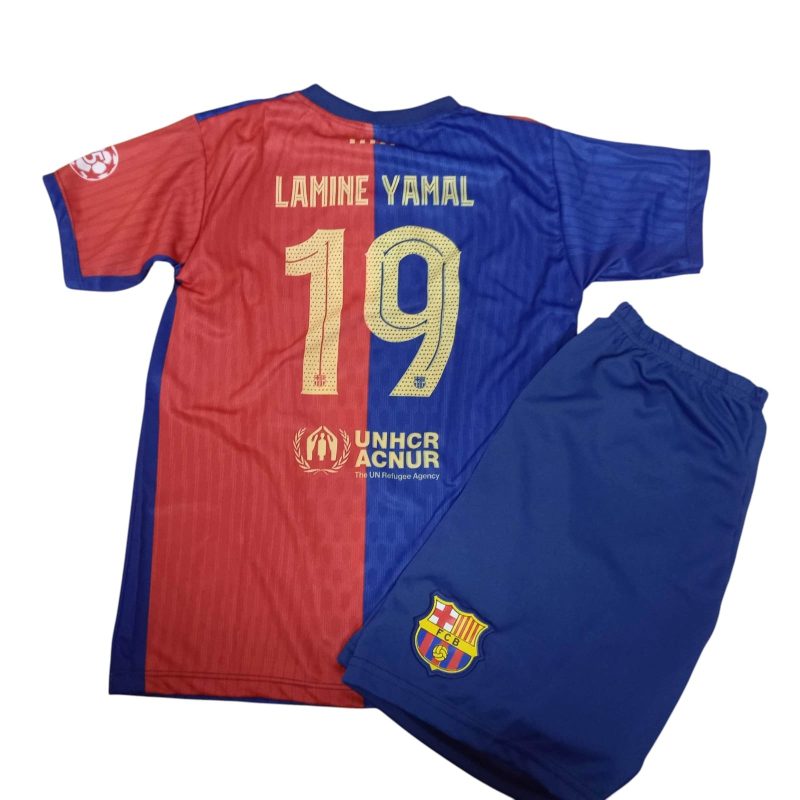 CONJUNTO FUBTOL BARCELONA T12 LAMIN YAMAL - Imagen 2