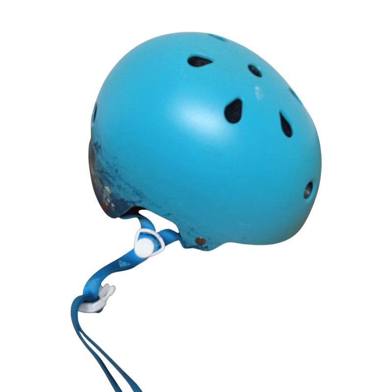 CASCO DE BICI VERDE AGUA RASPADO VARSITY