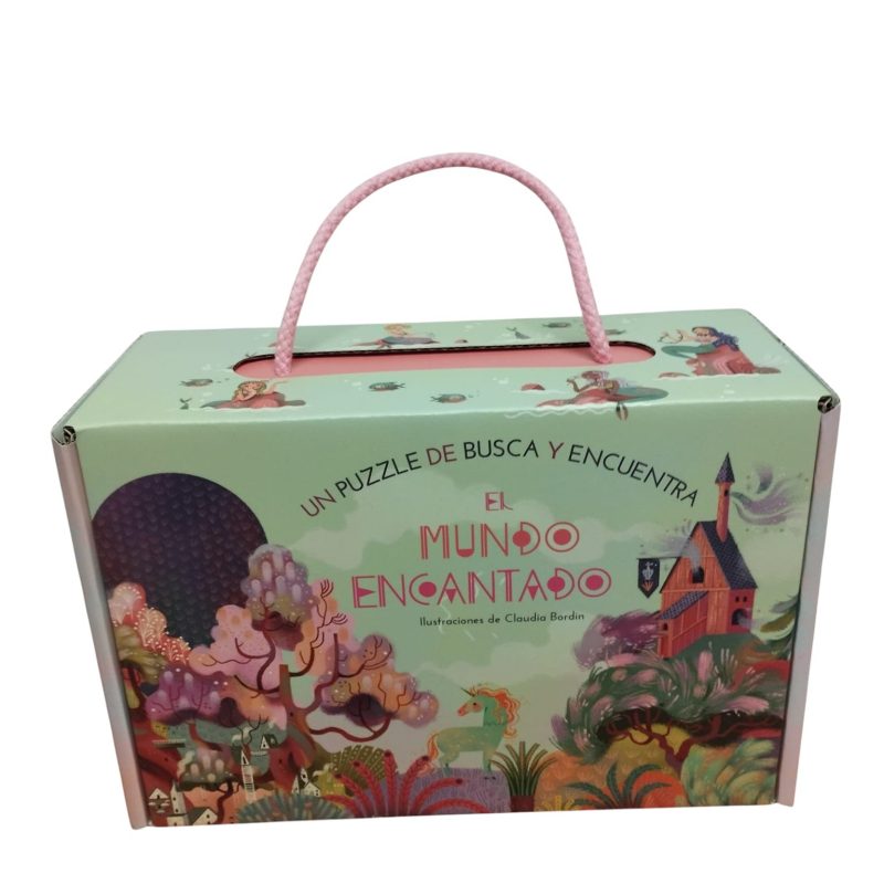 EL MUNDO ENCANTADO BOX PUZZLE MAS LIBRO
