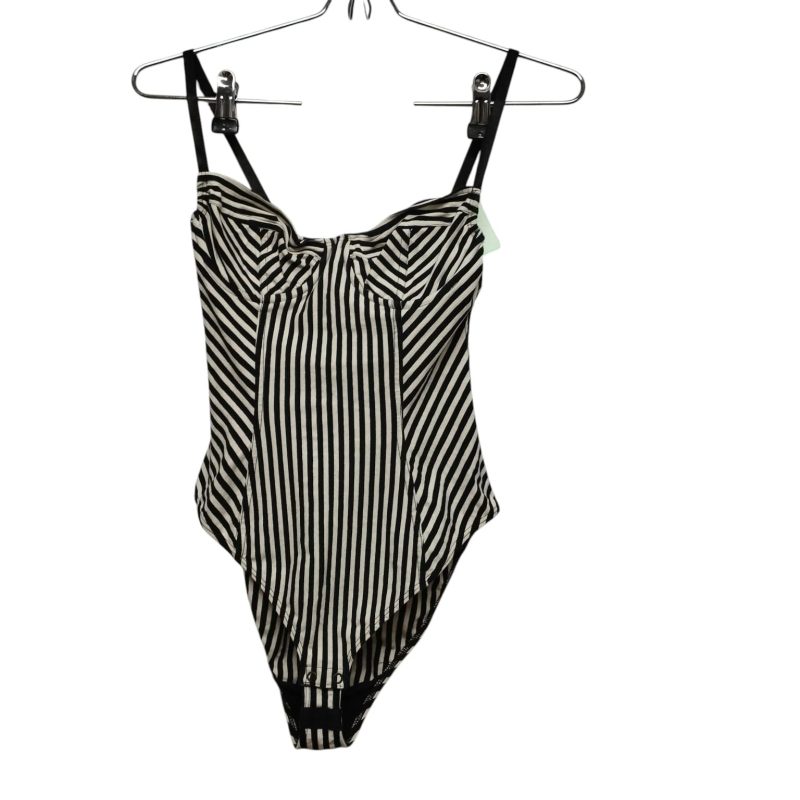 BODY RAYADO BCO NEGRO AMERICAN APPAREL TSAP