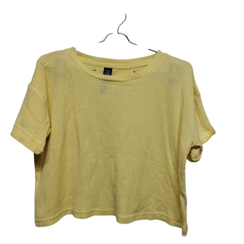 REMERA ALG AMARILLO CALADA PIECE OF CAKE T S