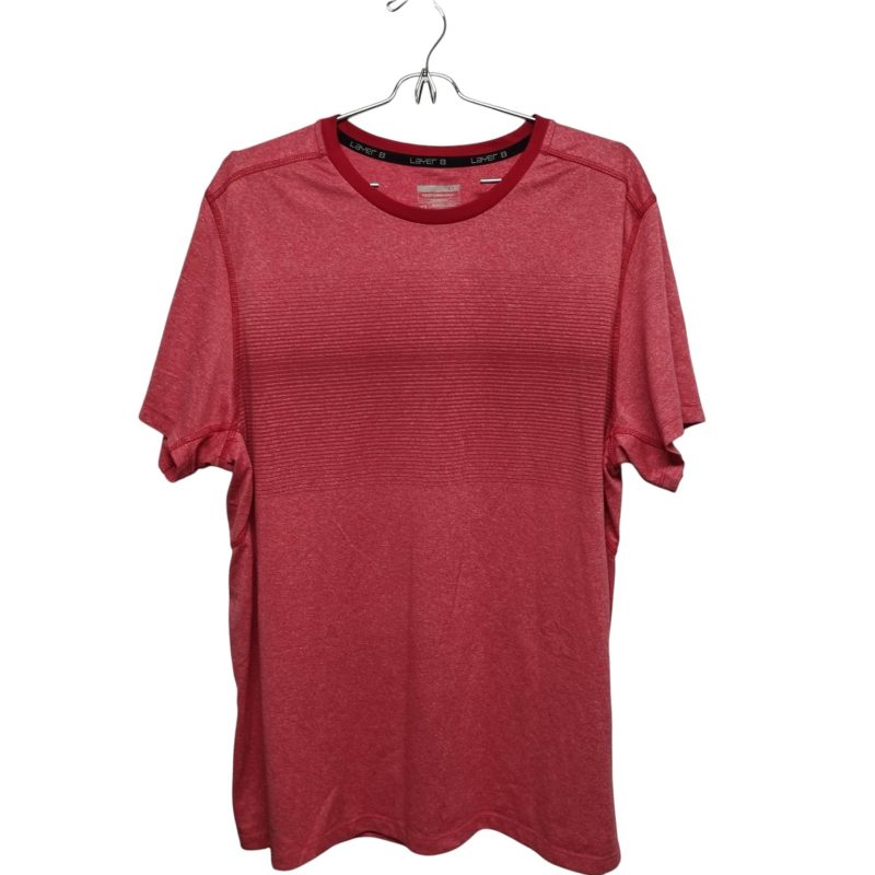 REMERA DEPORTIVA CORAL ROJO LAYER B T XL