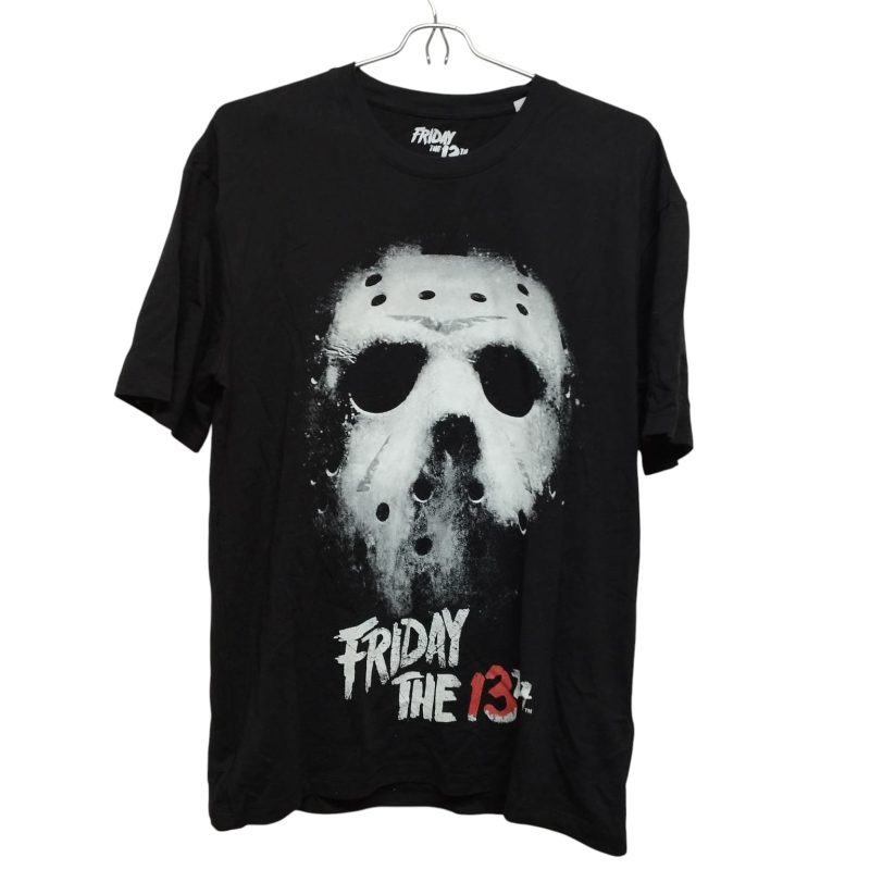 REMERA ALG NEGRO MASCARA VIERNES 13 JACK & JONES  T S