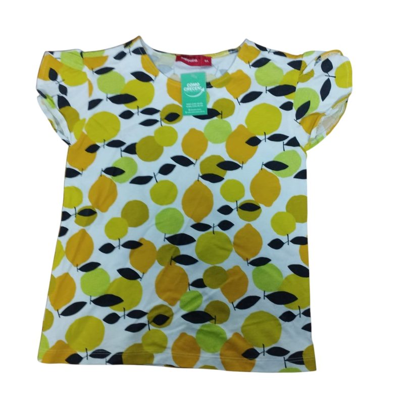 REMERA ALG BCO LIMONES PAPPOLINO T 6 DET ETIQUETA