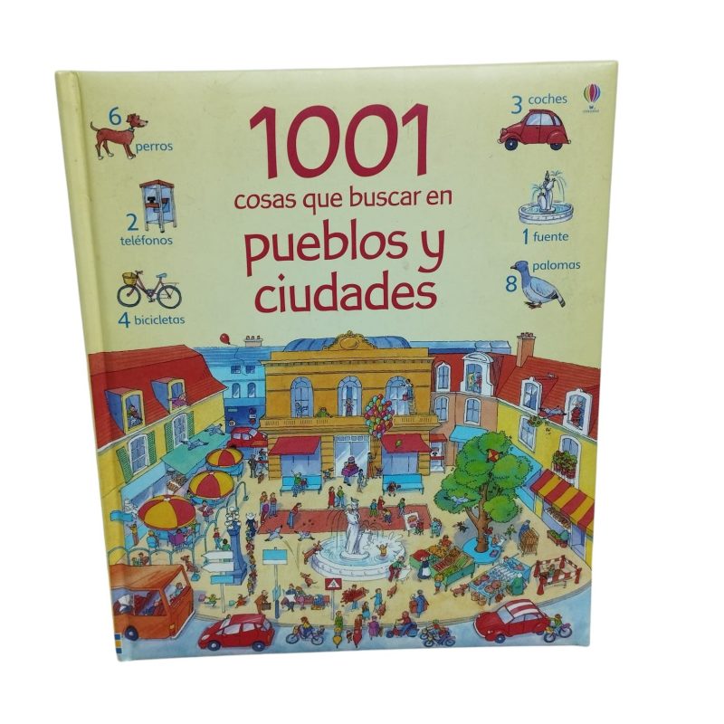 1001 COSAS QUE BUSCAR EN PUEBLOS Y CIUDADES USBORNE det pta