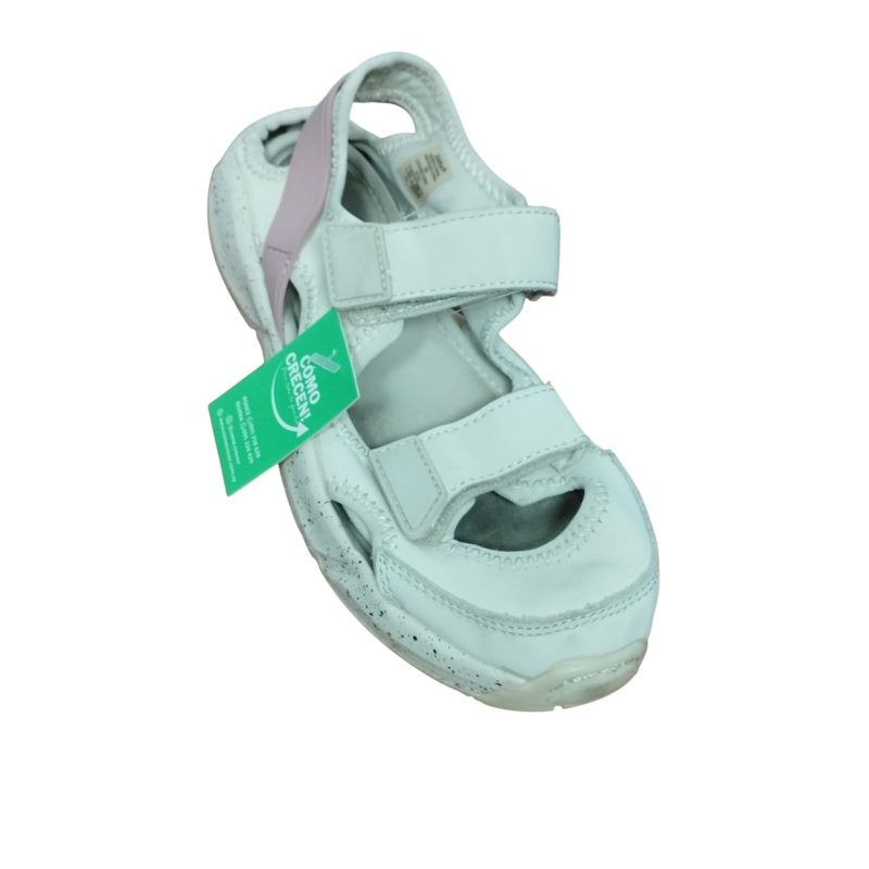 GUILLERMINAS CREMITA ROSADO ABERTURAS VELCRO ZARA T 34