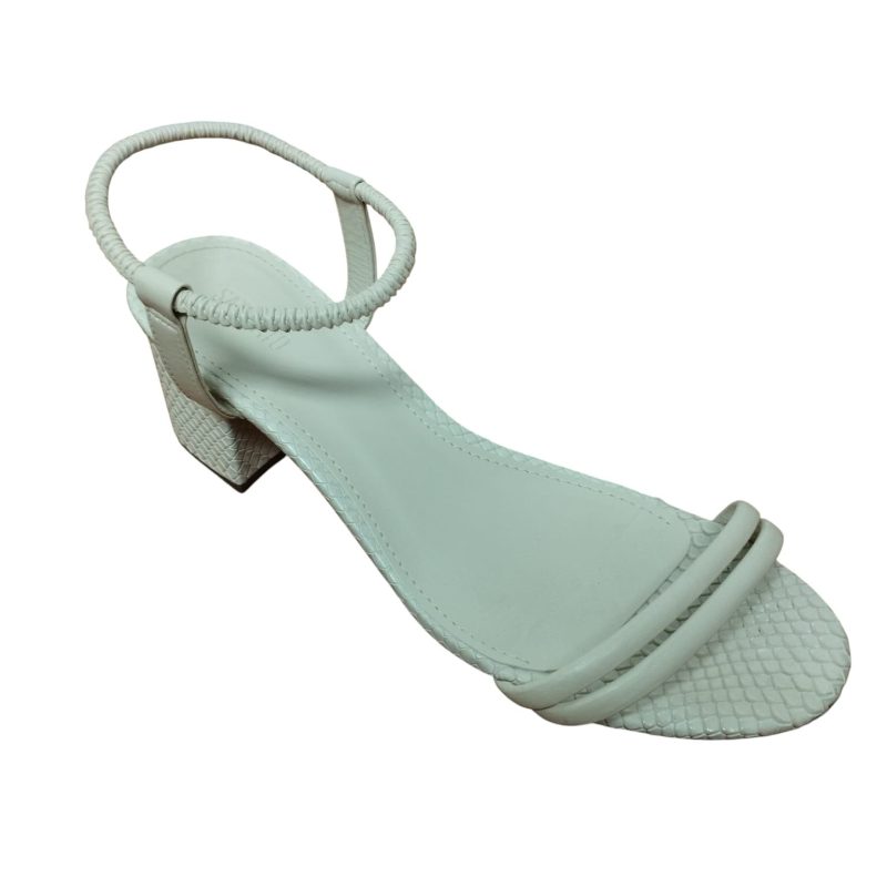 SANDALIAS CREMITA TIRITAS ELASTICO SATINATO T38