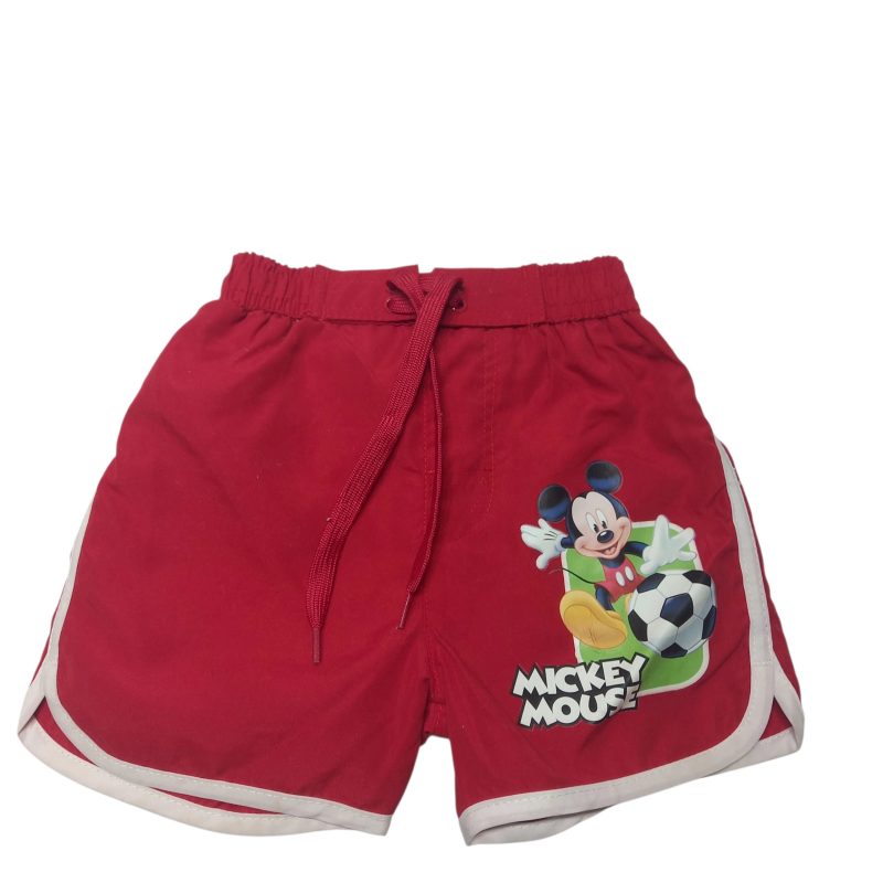 SHORT ROJO MICKEY PELOTA TM T2/3AP