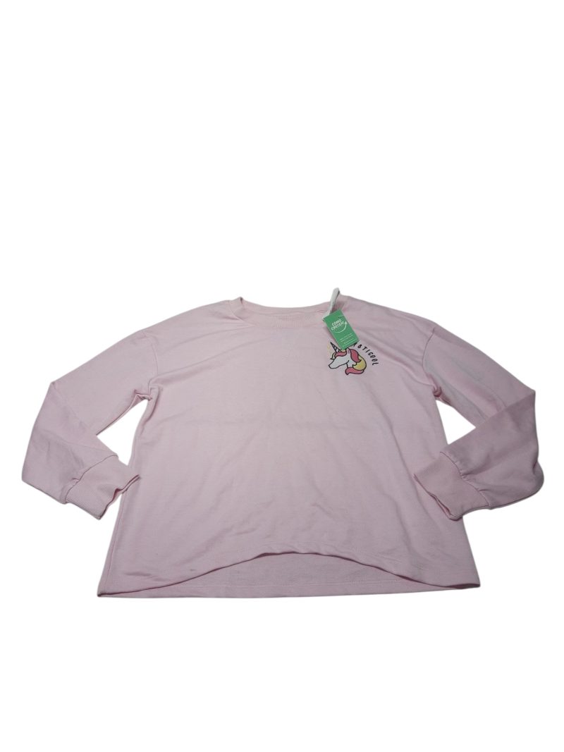 BUZO ALG ROSA UNICORNIO BORDADO ARIZONA GUAPA T10/12