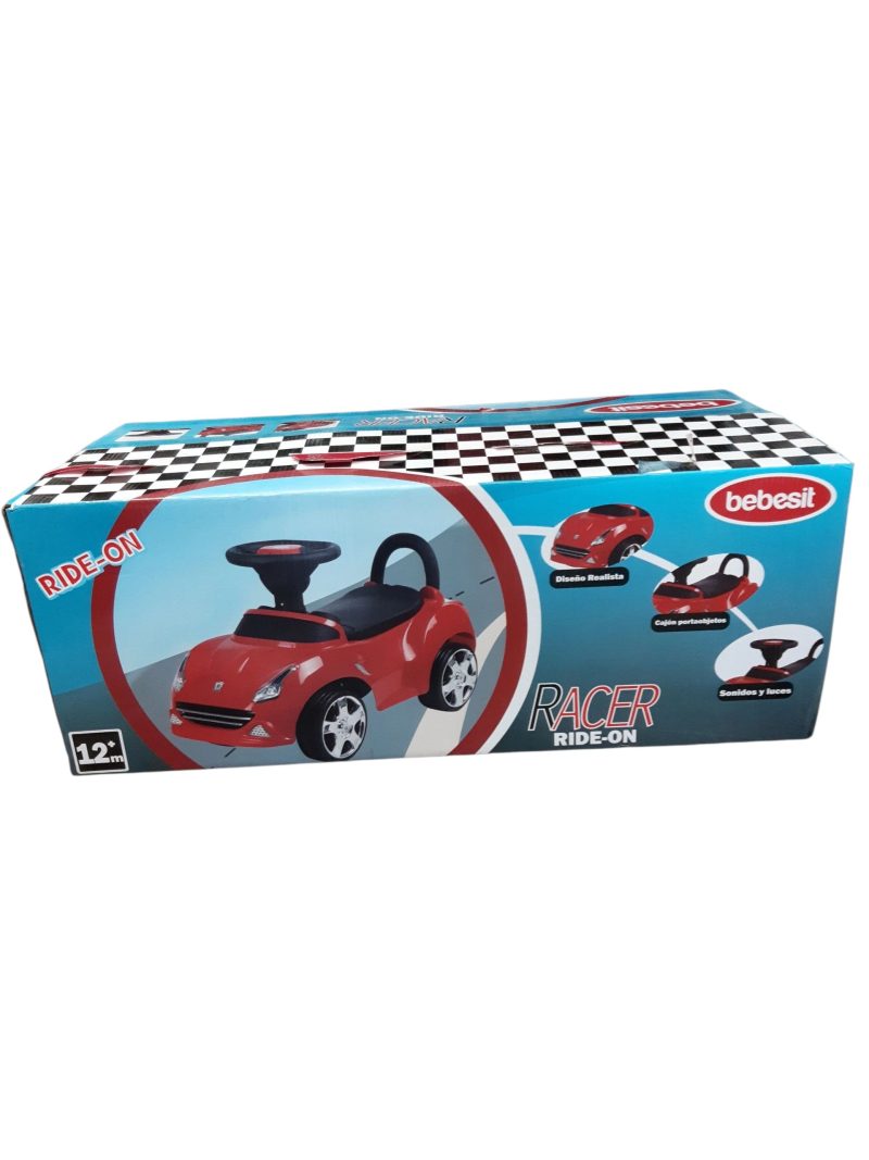 BUGGY ROJO NEGRO BEBESIT EN CAJA