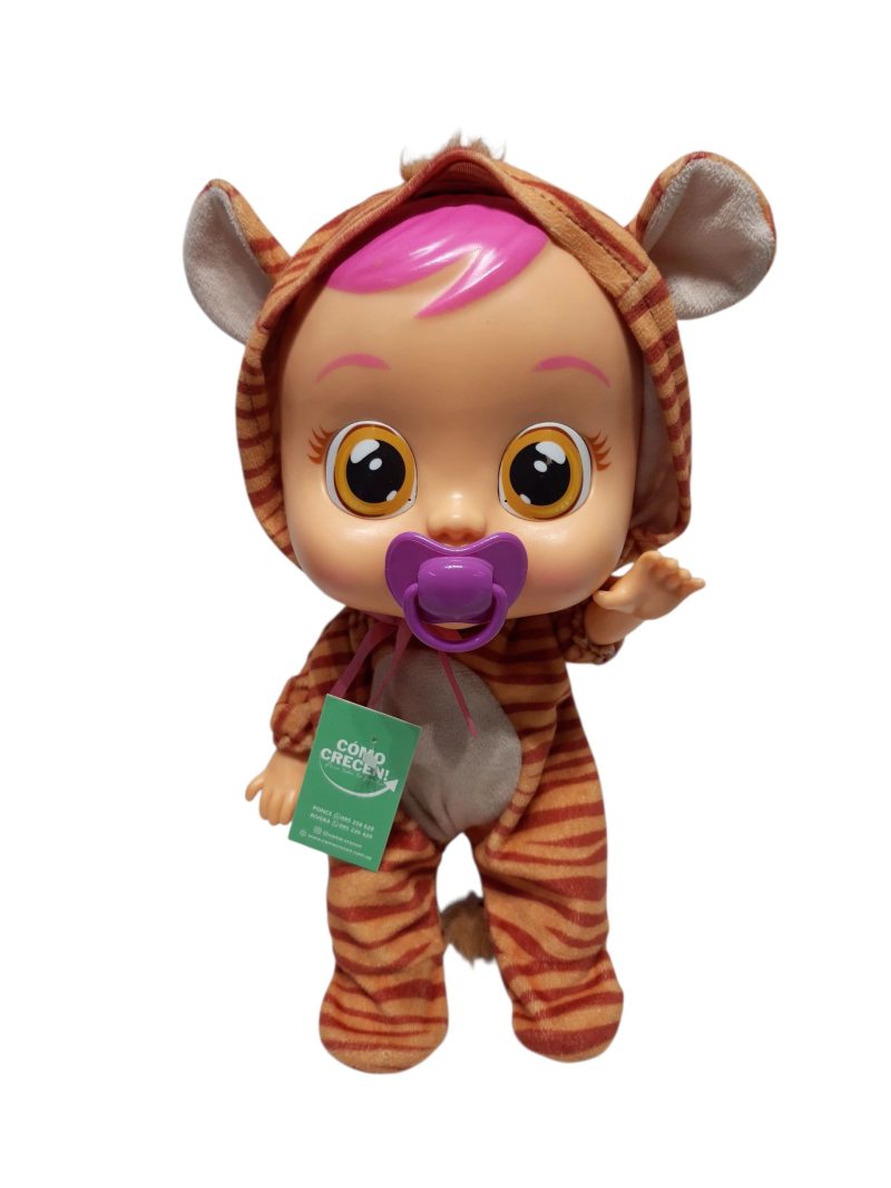 BEBE LLORONA PIJAMA TIGRE CON SONIDO