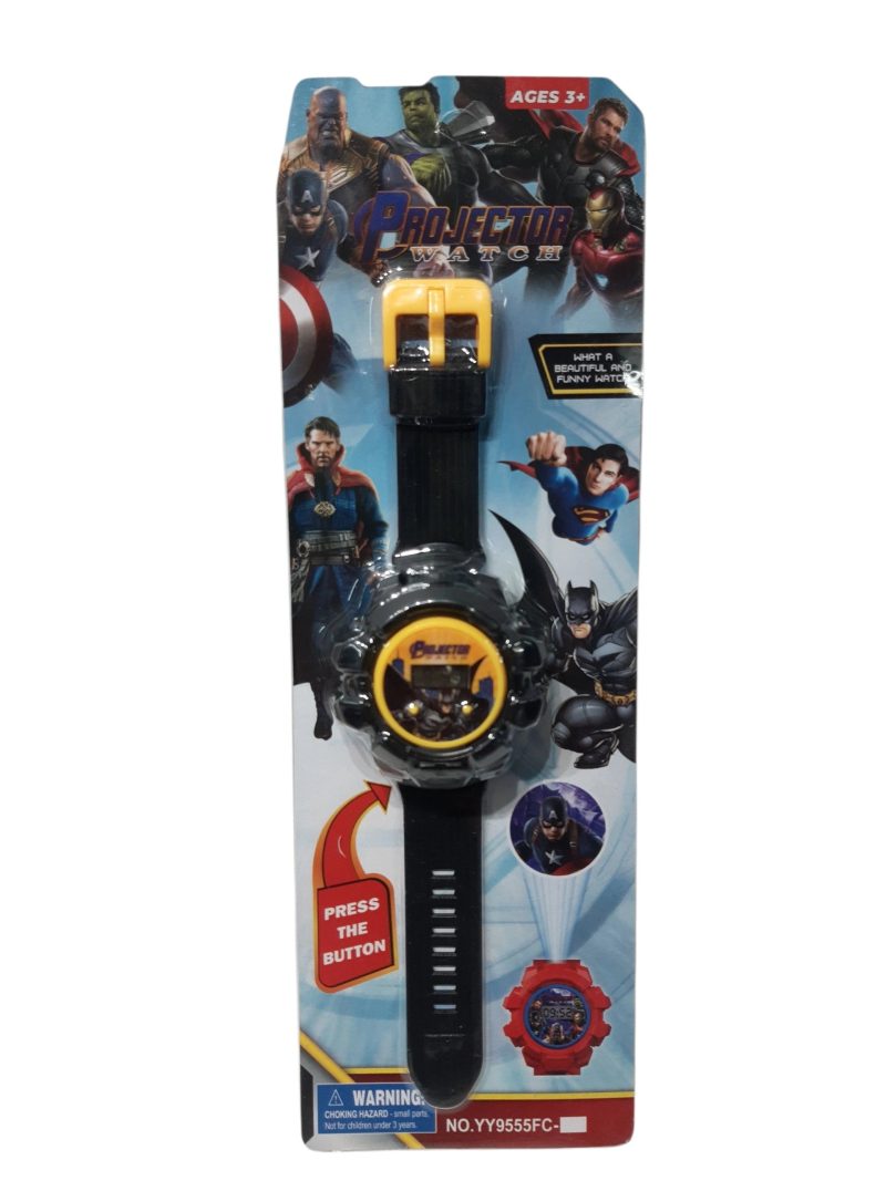 RELOJ PARA NIÑOS CON PROYECTOR EN BLISTER J1038-7