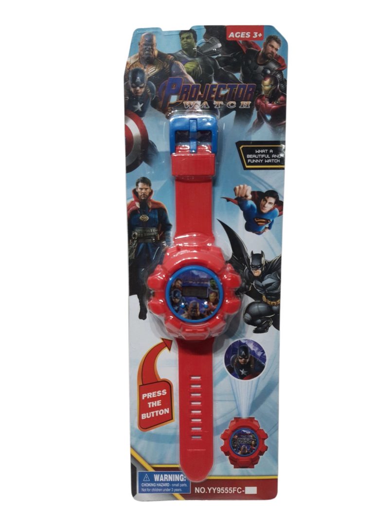 RELOJ PARA NIÑOS CON PROYECTOR EN BLISTER J1038-7 - Imagen 6