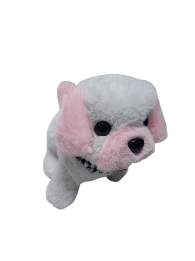 PERRO PELUCHE CAMINA A PILA